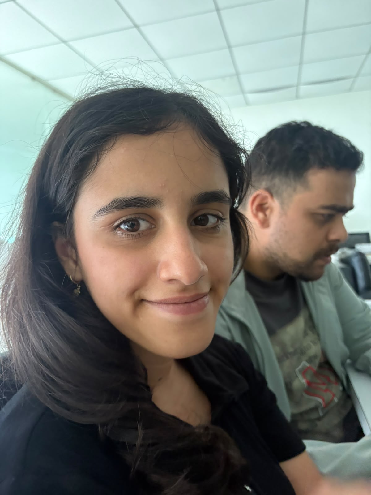 Suhana in a portrait